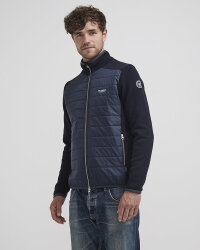 Holebrook Herren Windstopper Strickjacke Peder Navy
