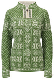 Dale of Norway Peace Damen Wollpullover Grün