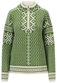 Dale of Norway Leknes Damen Strickpullover Grün...