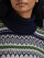 Dale of Norway Utsira Damen Wollpullover Blau Grün