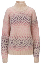 Dale of Norway Highland Damen Wollpullover Rosa