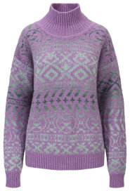 Dale of Norway Highland Damen Wollpullover Lila