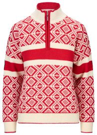 Dale of Norway Team Norway Cortina Damen Wollpullover Rot...