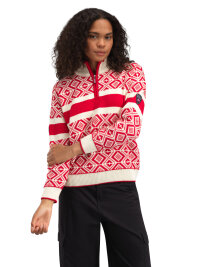 Dale of Norway Team Norway Cortina Damen Wollpullover Rot Weiß