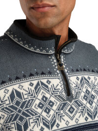 Dale of Norway Blyfjell Herren Norweger Pullover Stahlblau