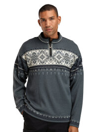 Dale of Norway Blyfjell Herren Norweger Pullover Stahlblau