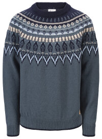Dale of Norway Sula Herren Strickpullover Stahlblau