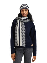 Dale of Norway Kvitegga Schal Blau Weiß