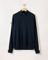 Holebrook Herren Strickpullover WP Ludvig Navy Weiß