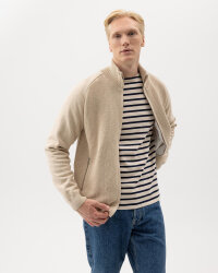 Holebrook Herren Strickjacke WP Ingo Sandbeige