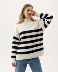 Holebrook Damen Strickpullover Paulina WP Weiß Navy