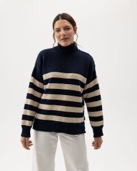 Holebrook Damen Strickpullover Paulina WP Navy Beige