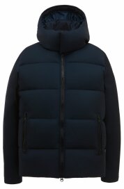 Quartz Co Kane Herren Daunen Parka Navy