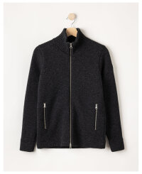 Holebrook Damen Windstopper Strickjacke Claire Anthrazit