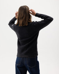 Holebrook Damen Windstopper Strickjacke Claire Anthrazit