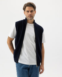 Holebrook Herren Strickweste Frank Navy