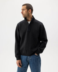 Holebrook Herren Windstopper Stehkragenpullover Eskil Navy