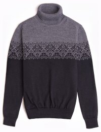 Natural Style Ice Rose Damen Merino Norwegerpullover...