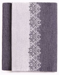 Natural Style Fretheim Merino Woll Schal Grau
