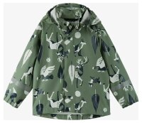 Reima Vesi Kinder Regenjacke Grün Muster