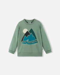 Reima Kinder Sweatshirt Collari Grün