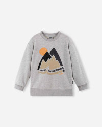 Reima Kinder Sweatshirt Collari Grau