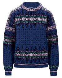 Dale of Norway Albertville Damen Wollpullover Blau