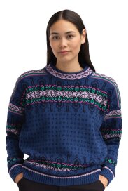 Dale of Norway Albertville Damen Wollpullover Blau