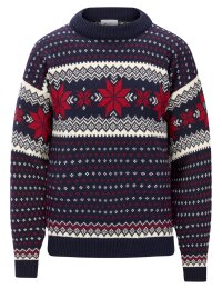 Dale of Norway Egersund Herren Wollpullover Navy