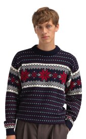 Dale of Norway Egersund Herren Wollpullover Navy