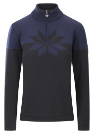 Dale of Norway Breidablikk Damen Merino Wollpullover Navy