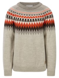 Dale of Norway Losna Herren Wollpullover Beige Orange