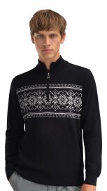 Dale of Norway Liaset Herren Merino Pullover Schwarz