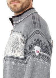 Dale of Norway Blyfjell Sweater Wollpullover Grau