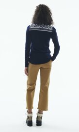 Dale of Norway Cortina Basic Damen Merino Wollpullover Navy