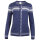 Dale of Norway Hedda Damen Merino Strickjacke Blau