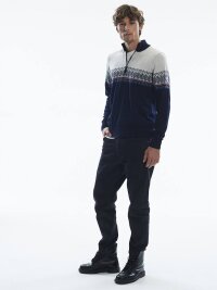 Dale of Norway Hovden Herren Merino Wollpullover Navy