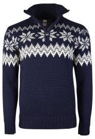Dale of Norway Myking Herren Merino Wollpullover Navy