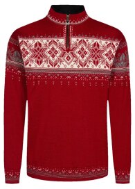 Dale of Norway Blyfjell Sweater Wollpullover Rot