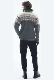 Dale of Norway Vail Herren Norweger Pullover WP Grau