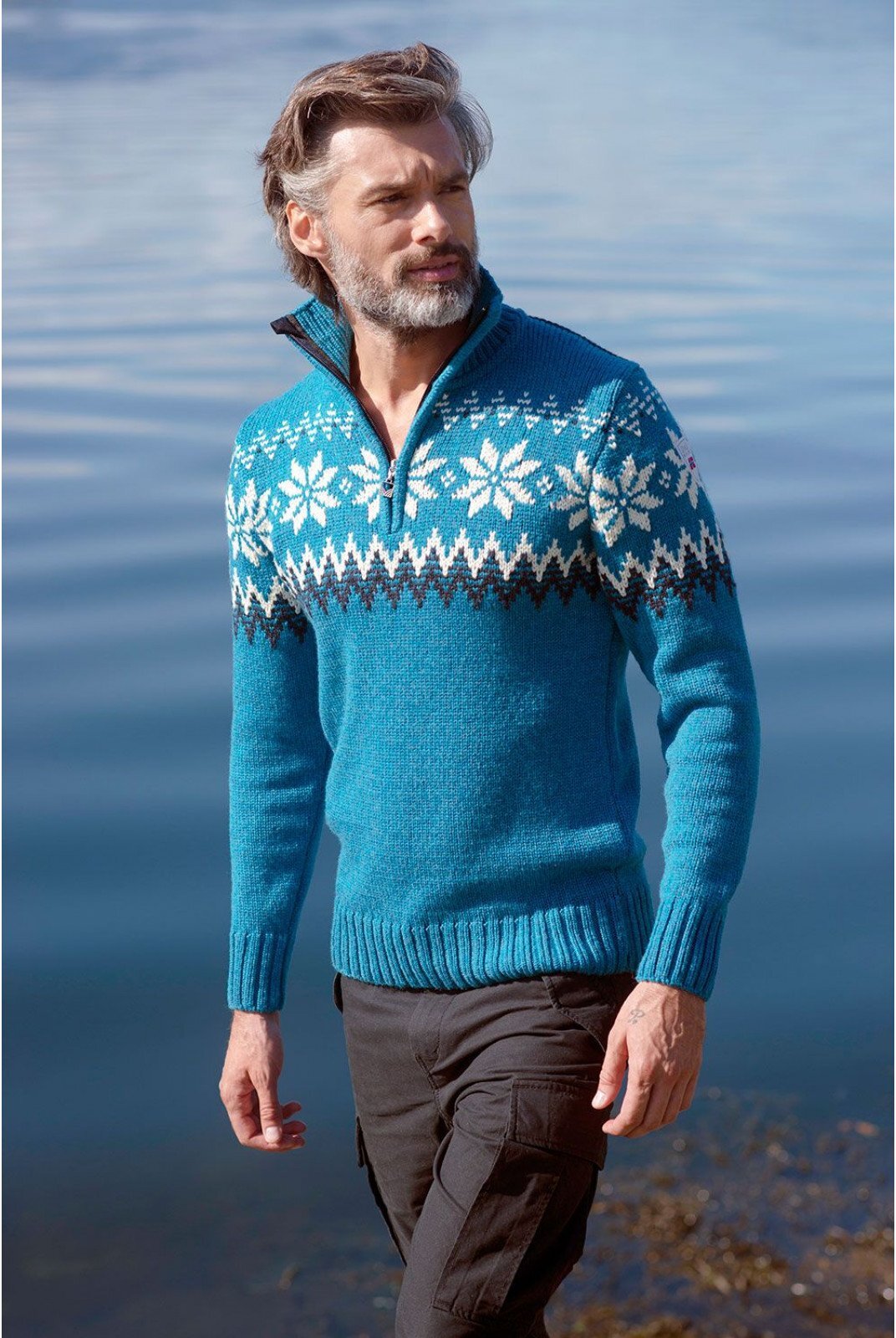 Original Norweger Norweger Pullover Herren FjÃ¤llrÃ¤ven Pullover