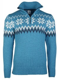 Dale of Norway Myking Herren Merino Pullover Türkis