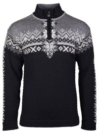 Dale of Norway Anniversary 140 Herren Strickpullover Schwarz