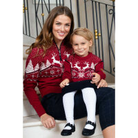 Dale of Norway Christmas Damen Merino Wheinachspullover Rot