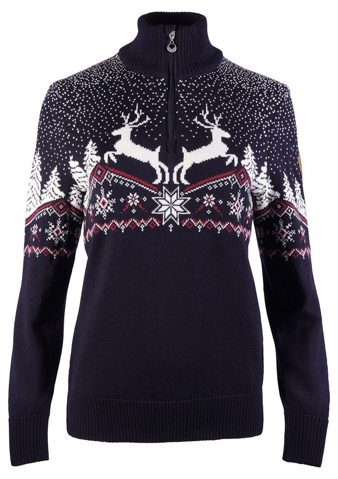 Dale of Norway Christmas Damen Merino Weihnachspullover Navy M