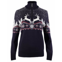 Dale of Norway Christmas Damen Merino Weihnachspullover Navy