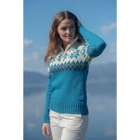 Dale of Norway Myking Damen Merino Norweger Pullover Türkis