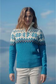 Dale of Norway Myking Feminine Sweater Türkis