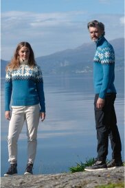 Dale of Norway Myking Feminine Sweater Türkis