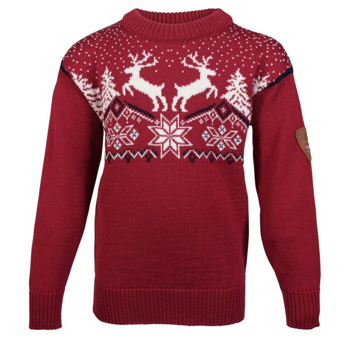 Nathaniel Ward hoeveelheid verkoop Discriminatie op grond van geslacht Christmas Sweater Kids Red von Dale of Norway - NORWEGERPULLOVER.de, 99,90 €